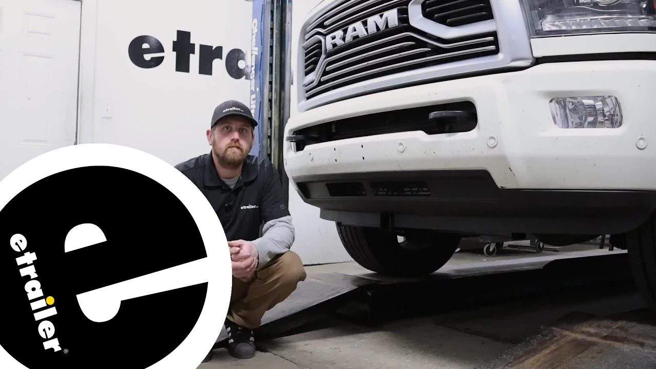 etrailer | 2018 Ram 2500 Curt Front Mount Trailer Hitch Receiver: Complete Installation