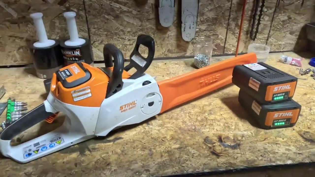 Обзор Stihl MSA 220C