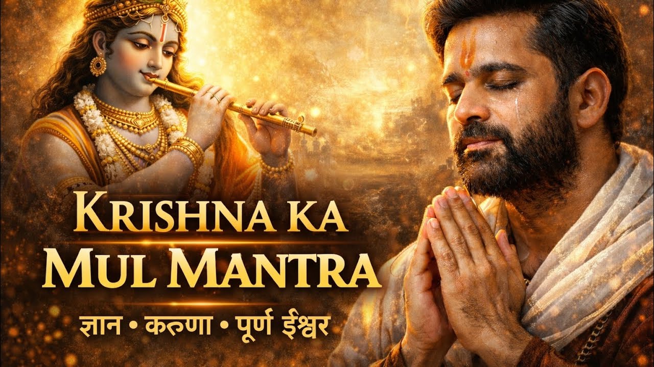 🪈  KRISHNA KA MŪL MANTRA | 🪔 Shri Krishna Ki Awaaz Jo Atma Jagaa De | Bhakti Song 2026 ✨