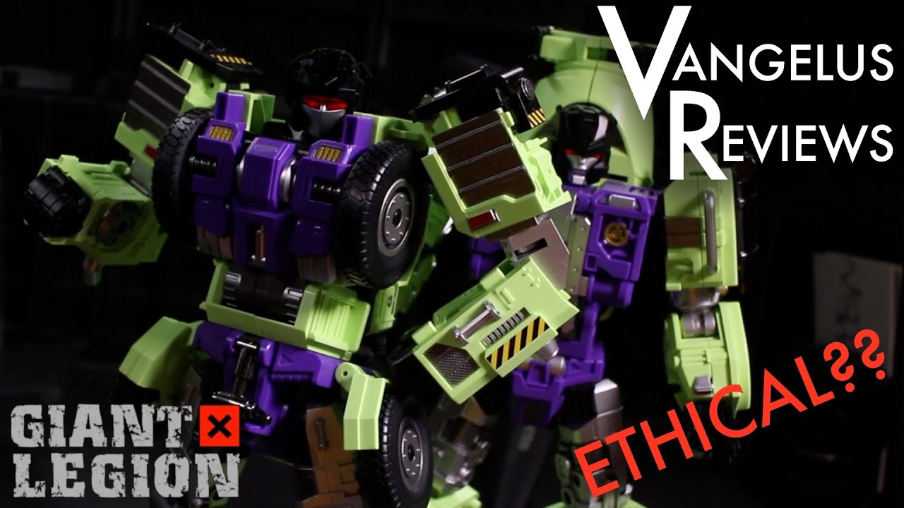 Mecha Invasion GLA-01 Loader & GLA-02 Mixer - Vangelus Review 464-A