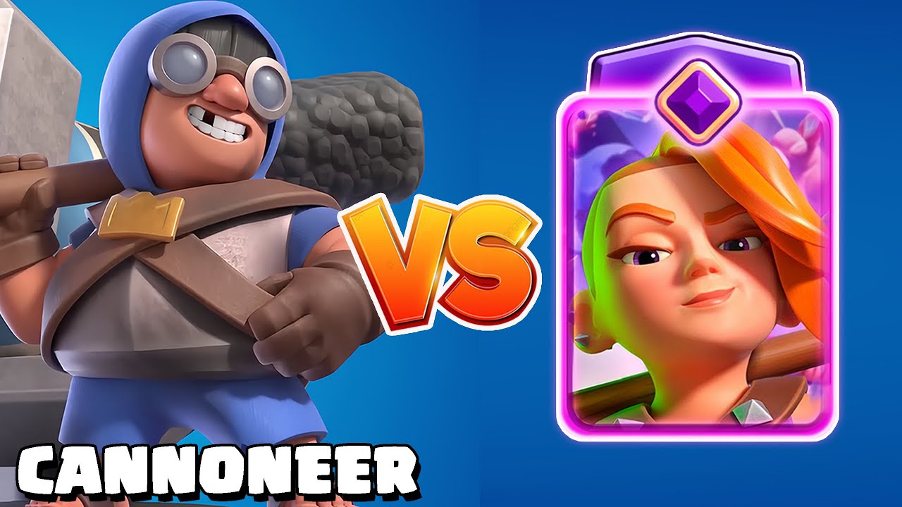 CAÑONERO vs TODAS LAS CARTAS - Clash Royale 2024