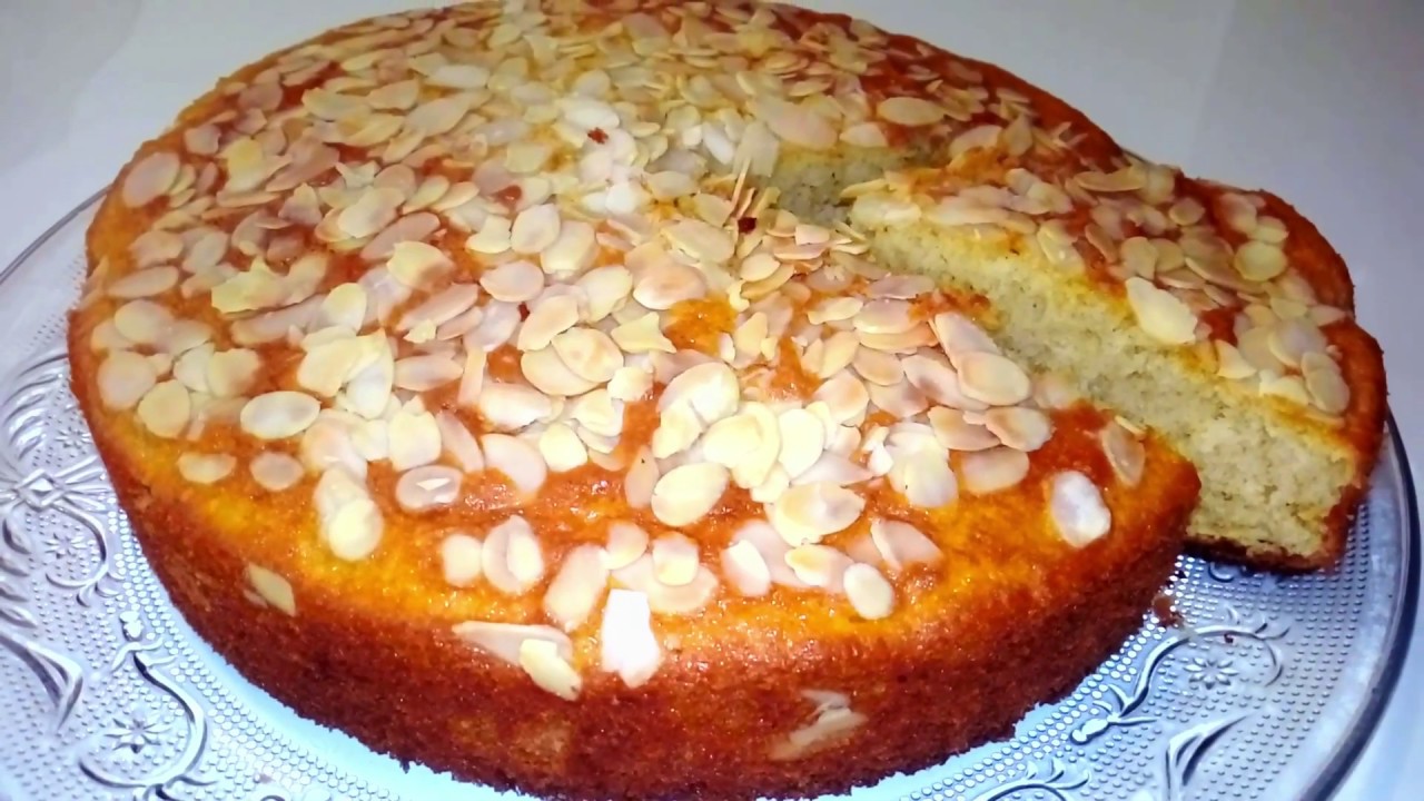 Gâteau Moelleux aux Amandes Sans Beurre Sans Huile