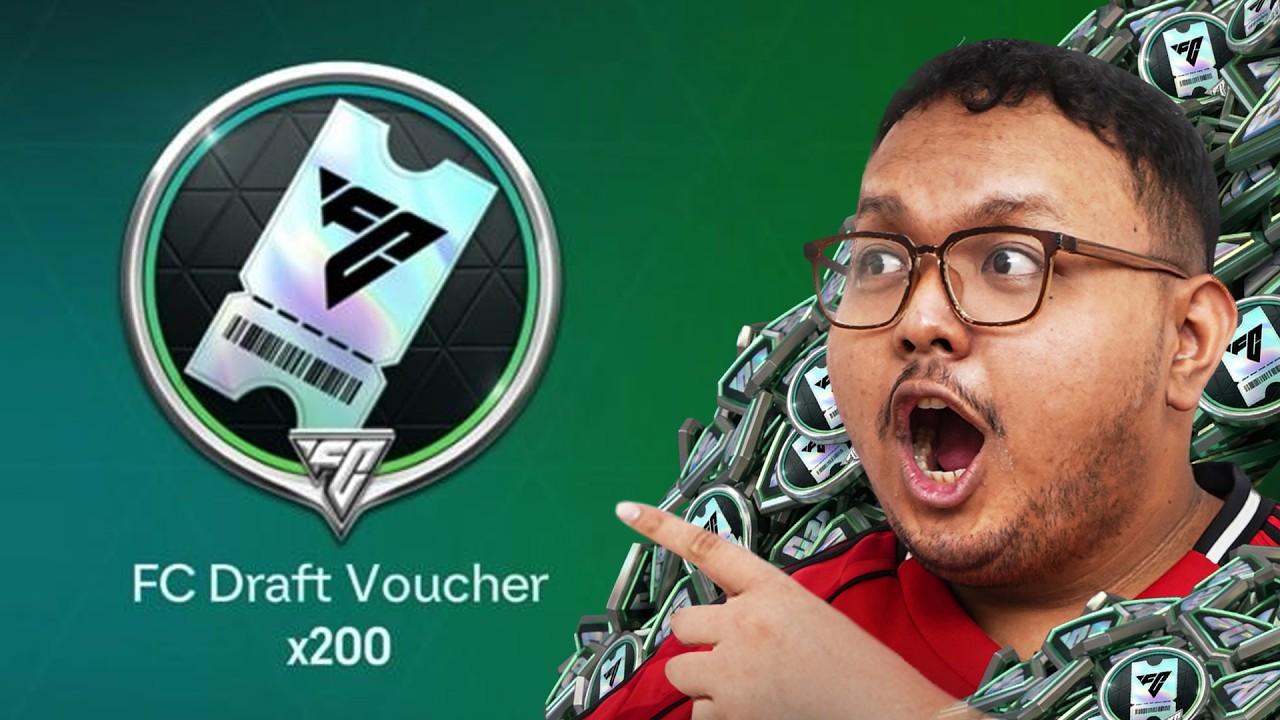 GACHA BRUTAL 200 DRAFT GRATIS DAN GACHAIN MEREKA YANG GA DAPET! - EA FC MOBILE 26