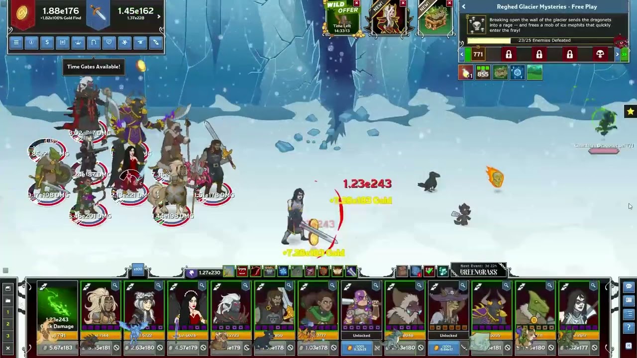 Briv 4j gem farming without scripts