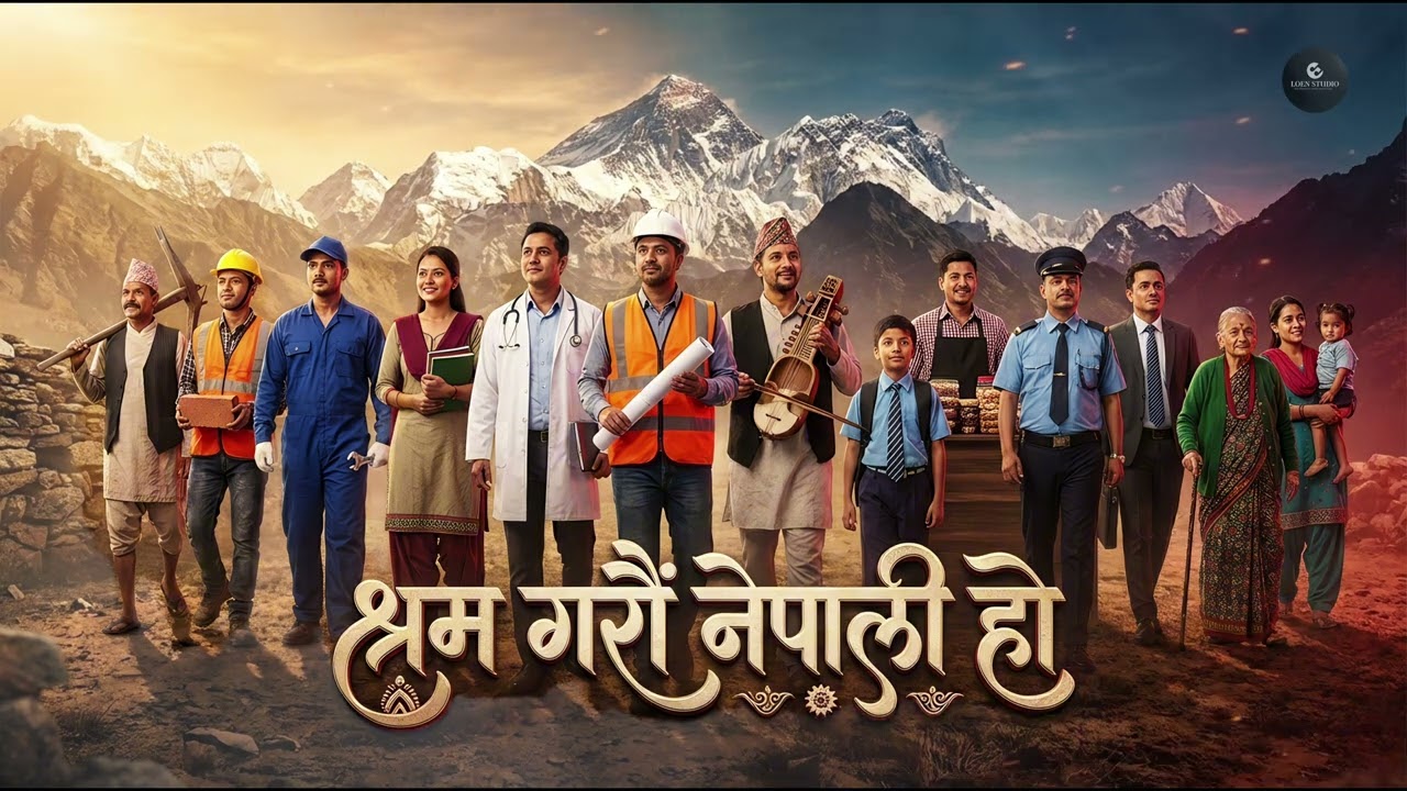 श्रम गरौं नेपाली हो | Unity Through Work 🇳🇵 | Original: Harka Sampang | Recreated Version