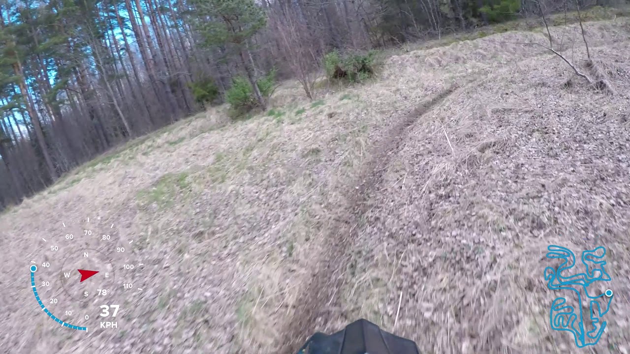 Enduro tr&auml;ning med Kalle