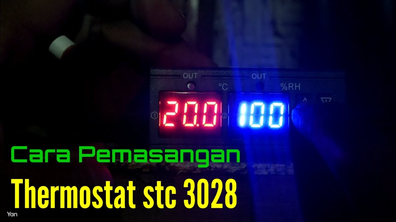 Cara Pemasangan Thermostat 3028 Di Mesin Tetas #peternakan #inkubator #thermostatdigital