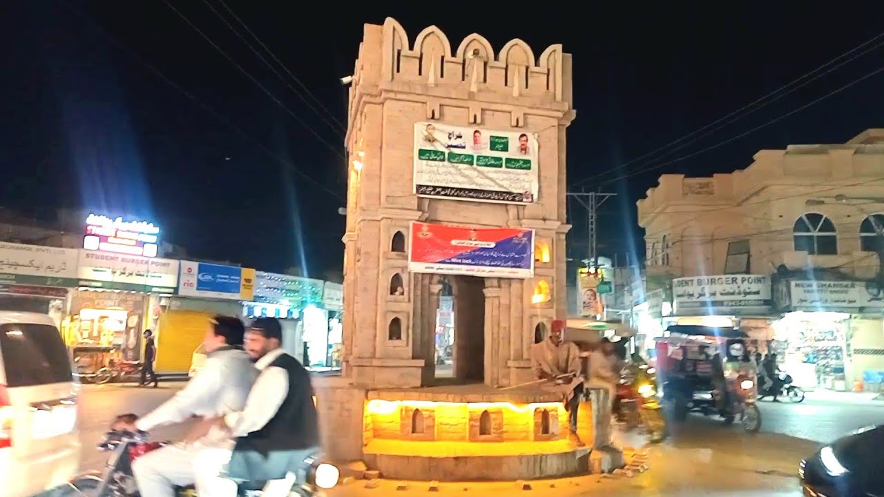 Exploring Jhelum City at Night | Walking Tour of Beautiful Jhelum City 