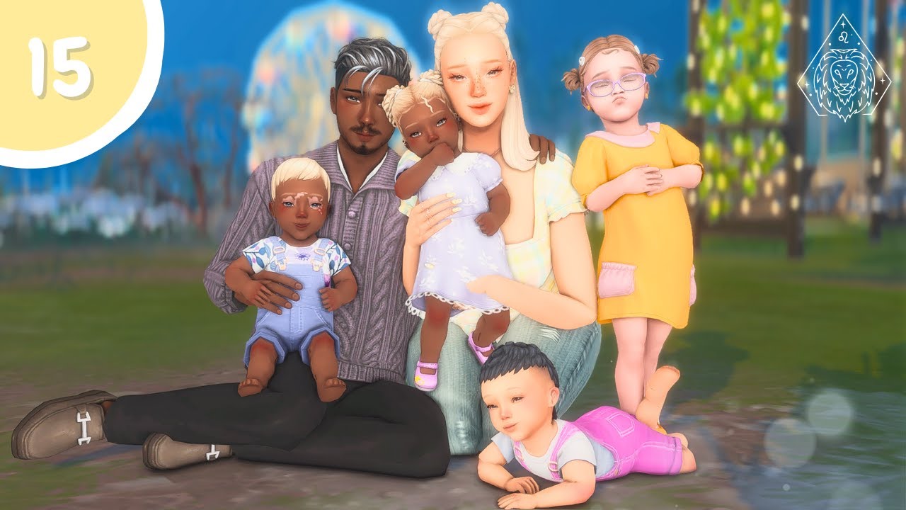 Расширяем нашу семью ещё больше 🤱 — Наследие знаков зодиака ⭐ The Sims 4 — ЛЕВ 15 ♌