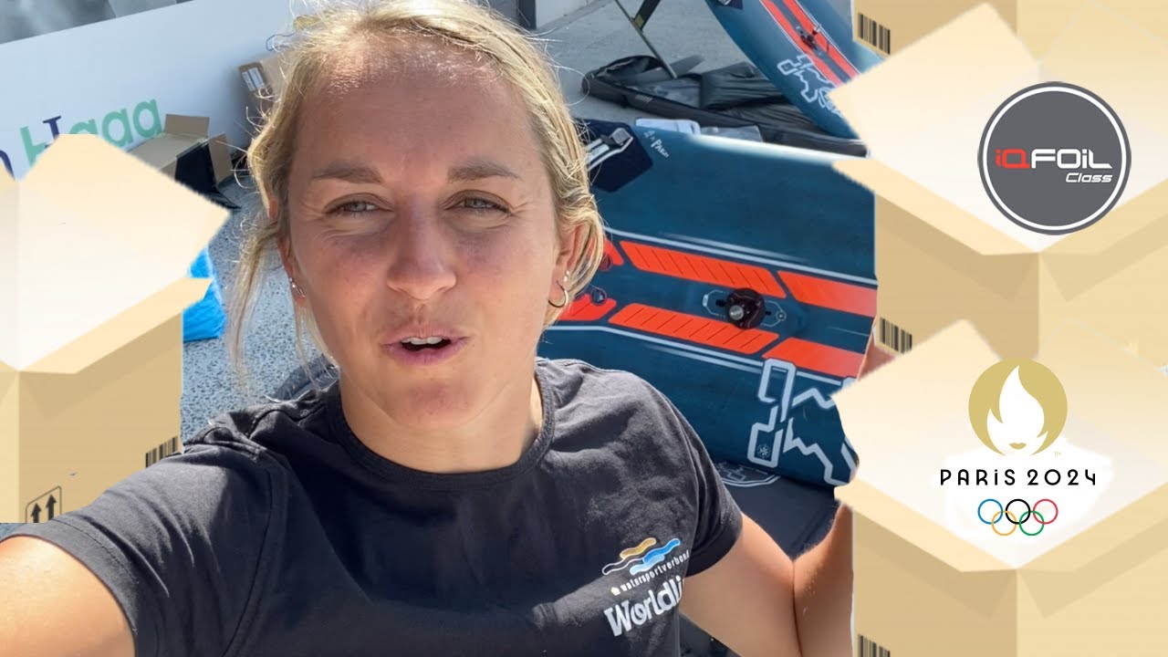 UNBOXING IQ FOIL – OLYMPIC WINDSURFING GEAR PARIS 2024