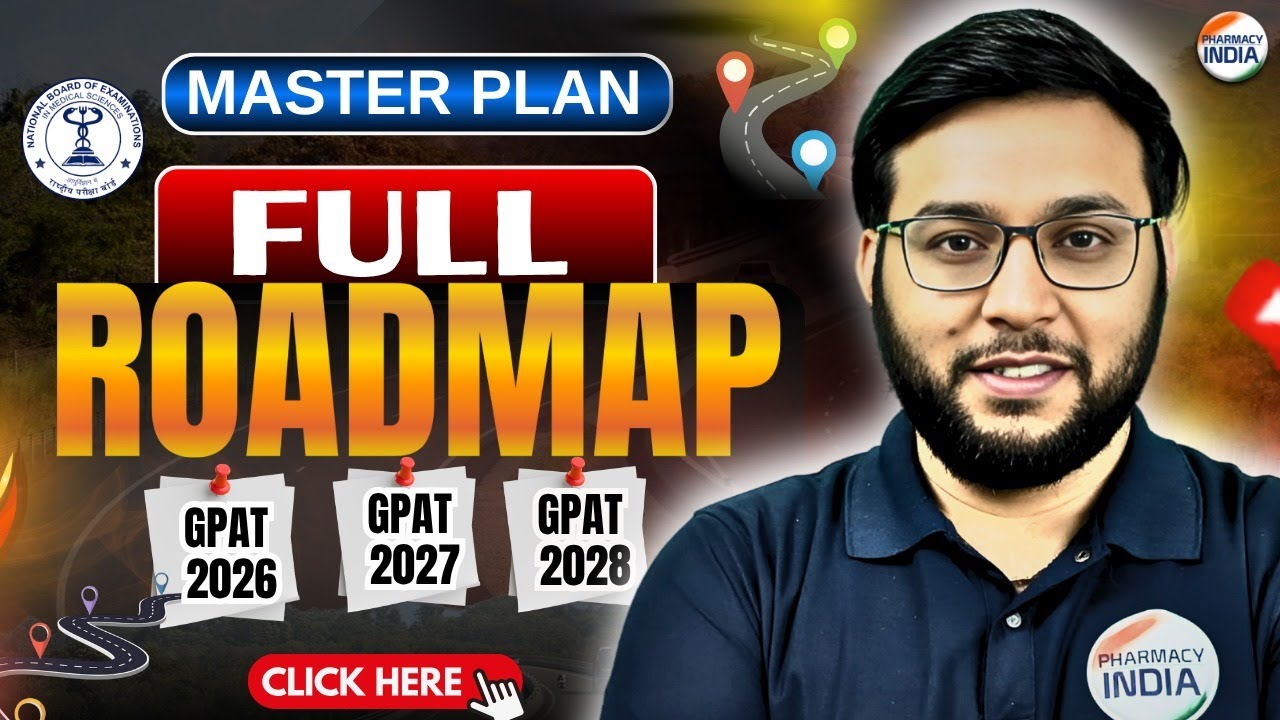 How To Prepare For GPAT 2026 - 2027-2028 | Strategy | Syllabus | Cut Off Marks | Master Plan #gpat