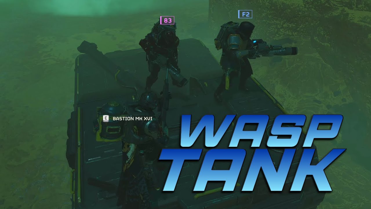 WASP Gunners In A Bastion Tank Is HELLTHUNDER | Helldivers 2