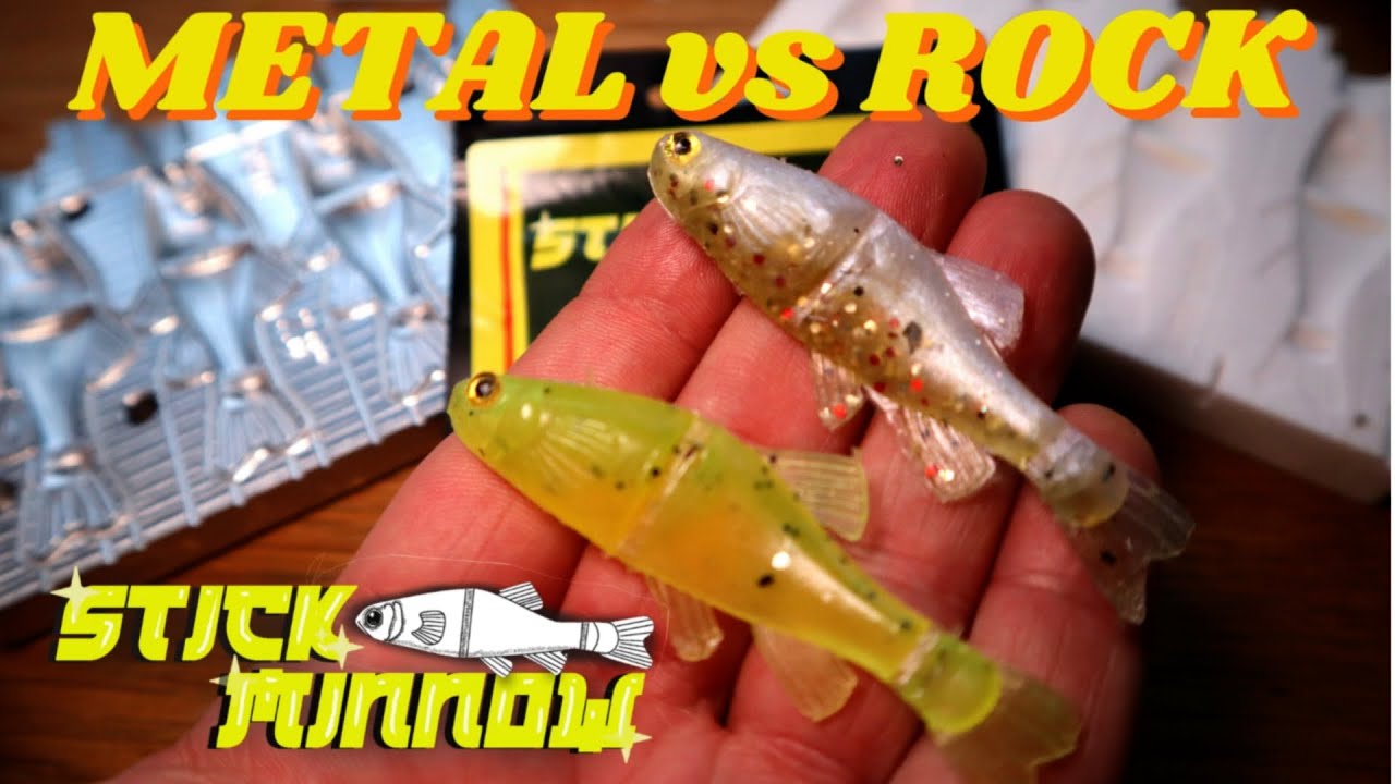 Lure Making - Metal  verses stone - Which makes a better soft lure?
