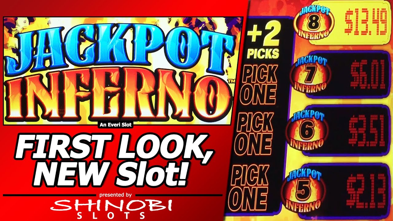 Jackpot Inferno Slot - First Look, Live Play with Jackpot Jump features