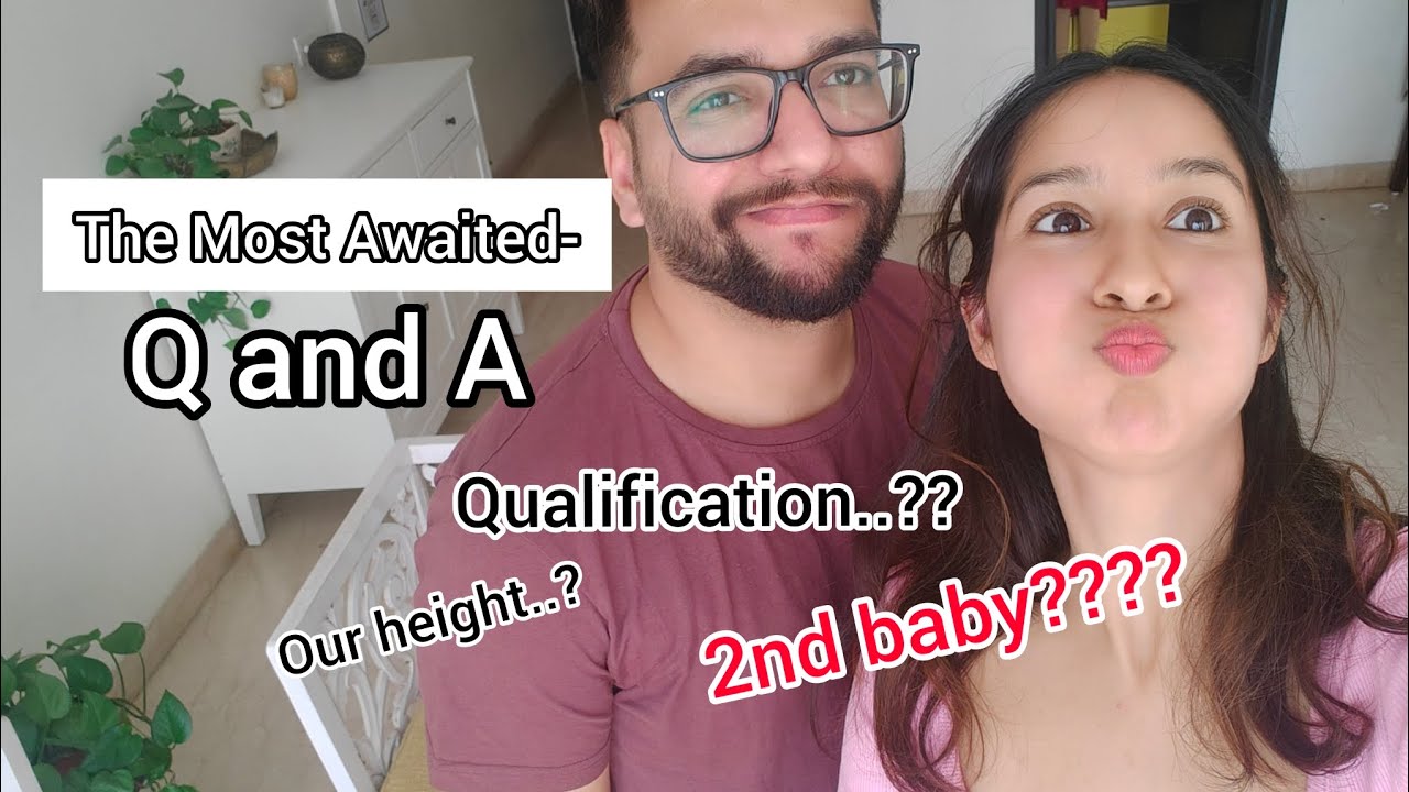 Our first Q&A together😊😊