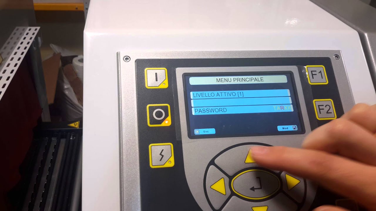 Сброс настроек панели SmiPack на автомате FP6000 к заводским и настройка.