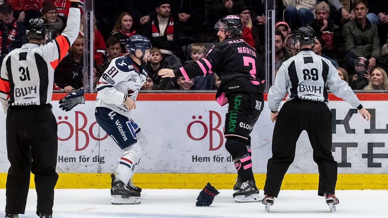 SHL Fight: Luke Martin vs Theodor Lennstr&ouml;m
