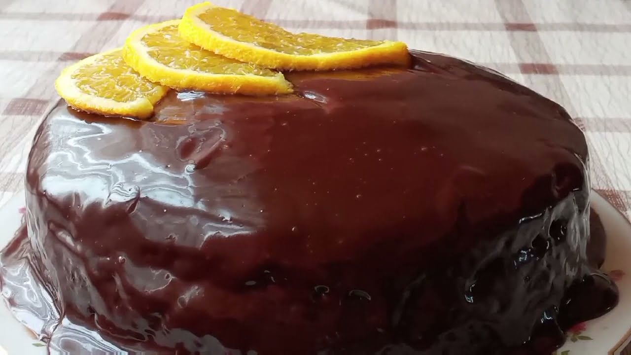 Апельсиновый кекс.  Orange cake.