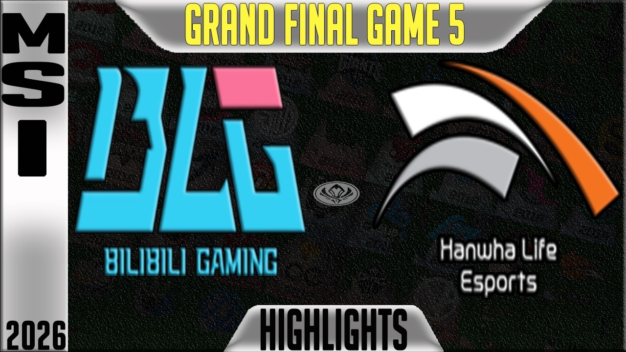 BLG vs HLE Highlights Game 5 | MSI Grand Final 2026 | Bilibili Gaming vs Hanwha Life Esports G5