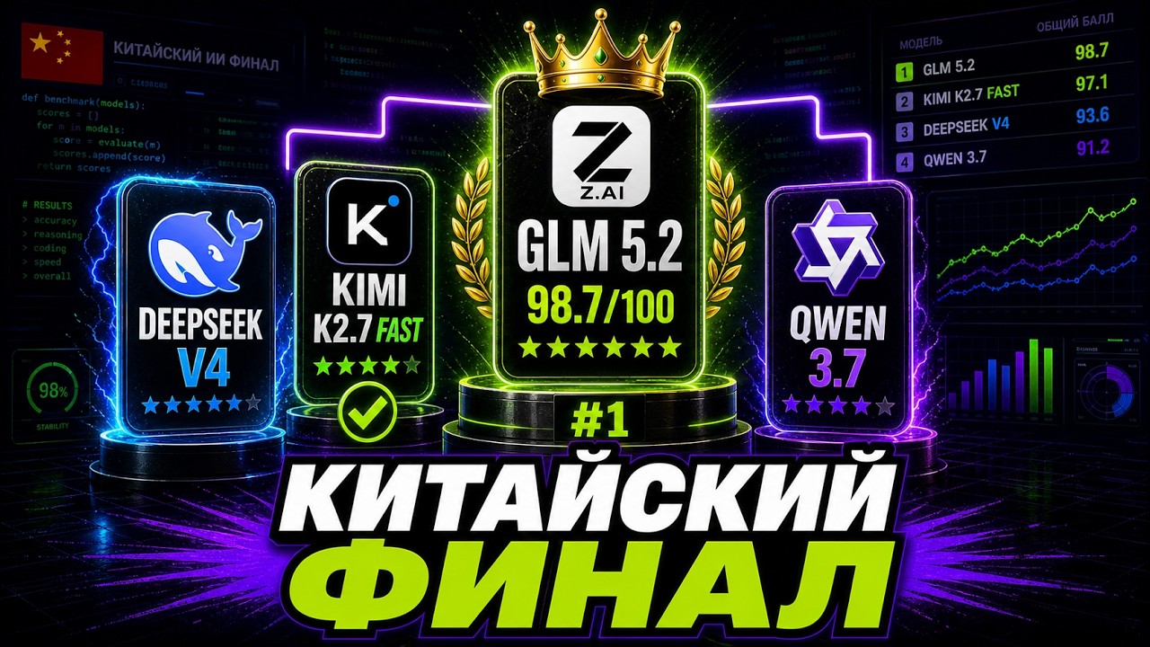 DeepSeek V4 vs Kimi 2.7 vs GLM 5.2 vs Qwen 3.7 | Massive Test of Chinese Local AI Models