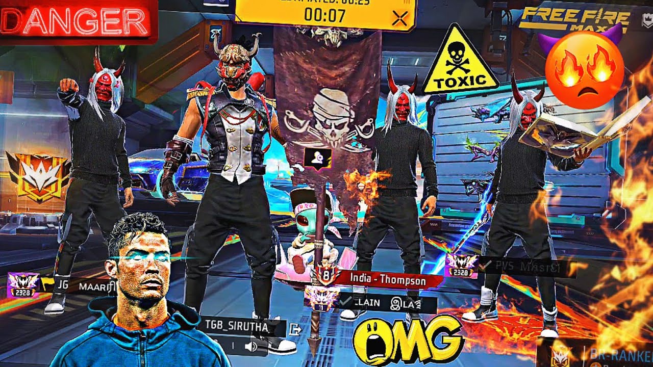 🔥👹 Burning Enemies in Grand Lobby -🤬Regional Players Angry on Me🥵 Zirutha is Back - Free Fire Tamil