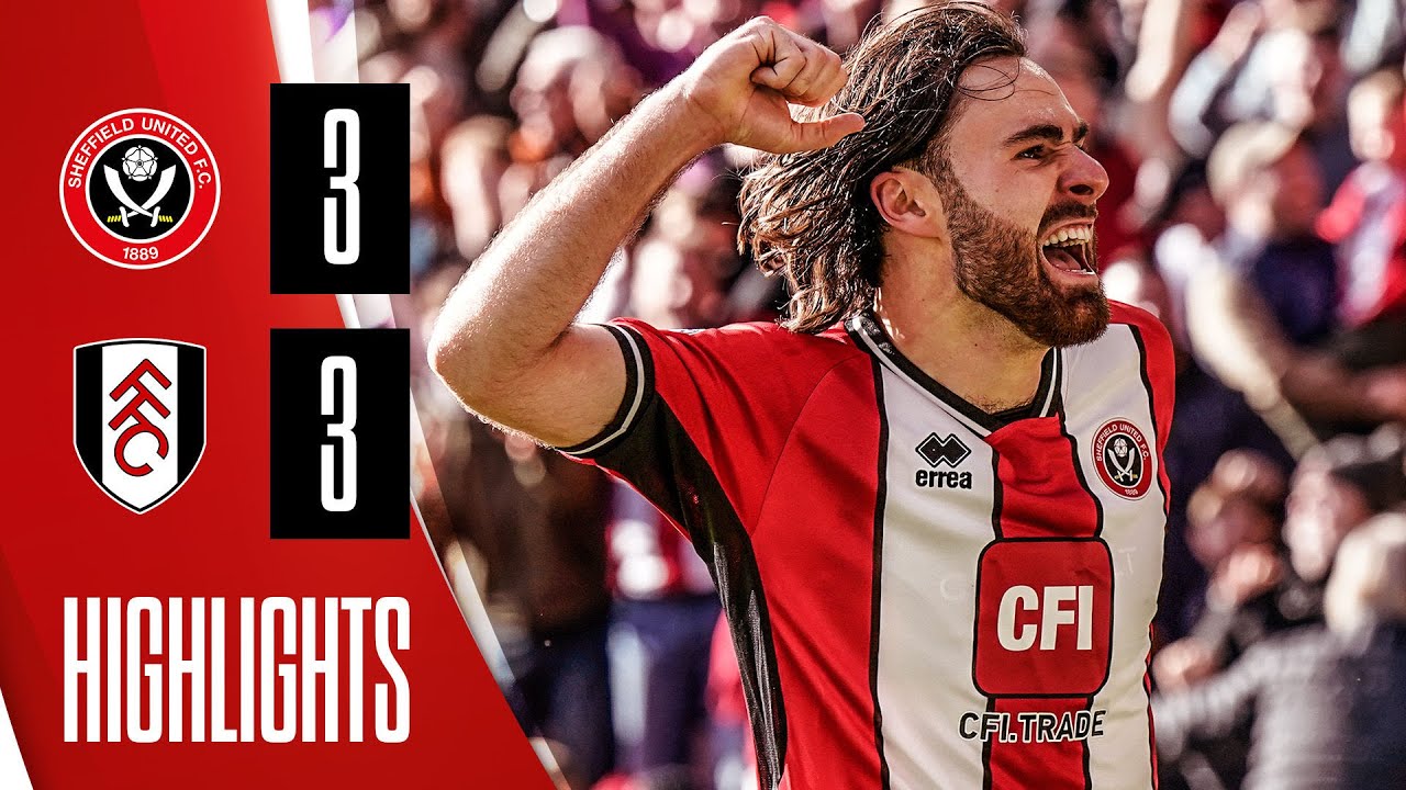 Sheffield United 3-3 Fulham | Premier League highlights