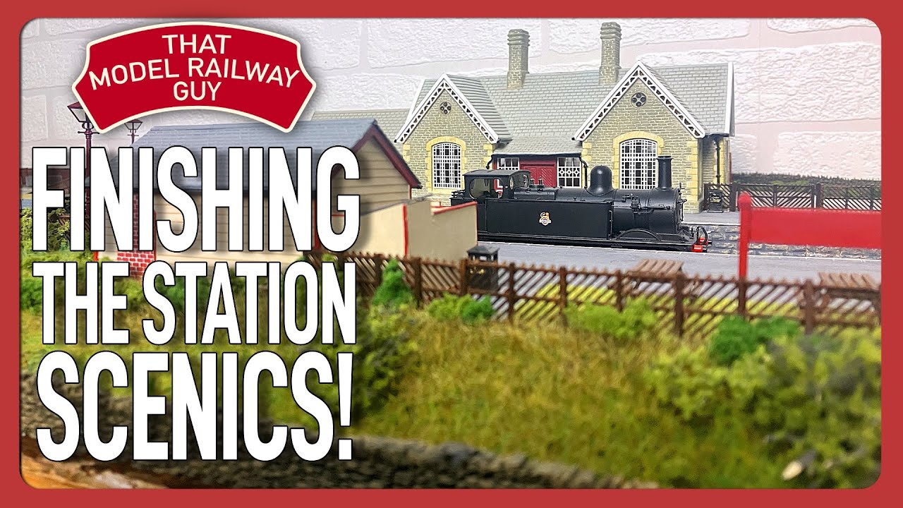 Building A Modular Model Railway - Episode 19: How To Create A Station Embankment!