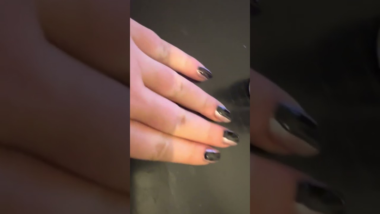 Slim Shimmer Cateye Nail Design