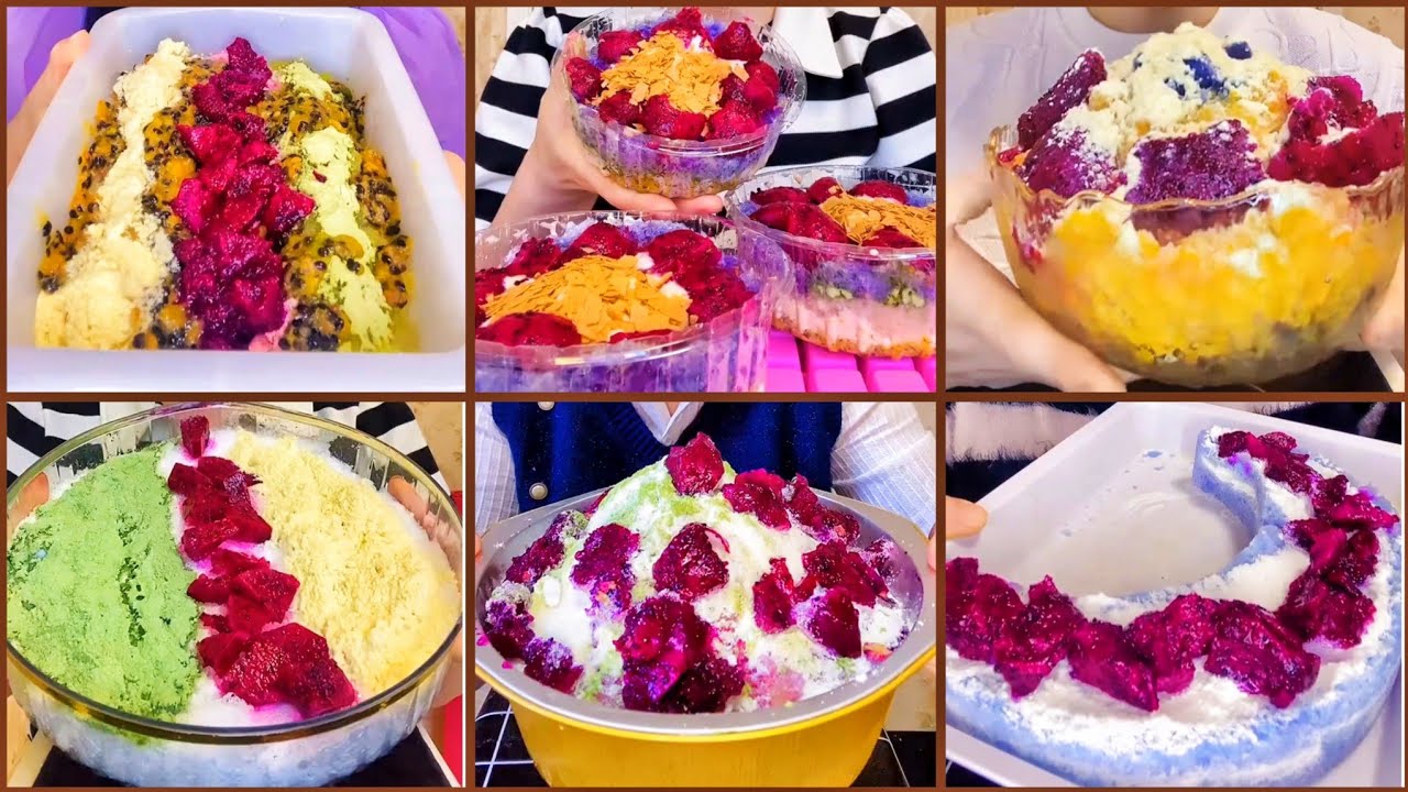 NANA [1/4] FRESH FRUIT EDITION || MINI ICE BOWL || SHAVED POWDERY ICE WITH DRAGON FRUIT 