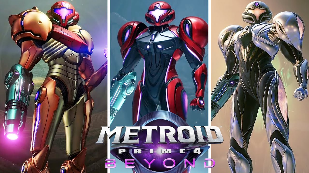 Metroid Prime 4 Beyond - All Power-Ups and Suits (4K)