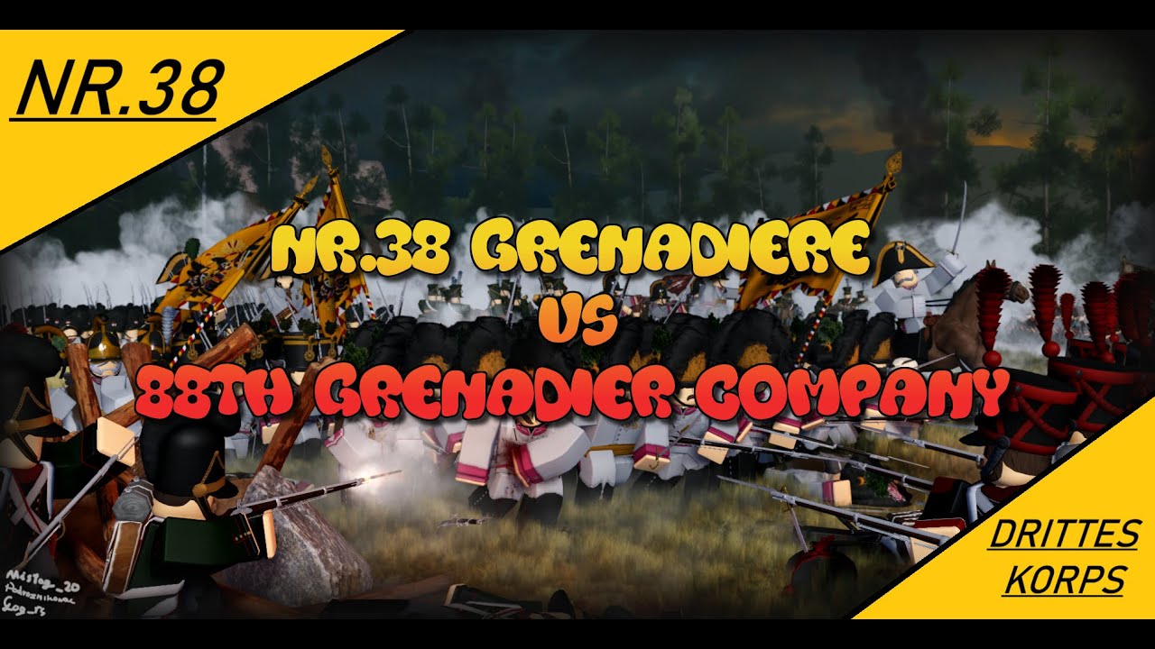 Napoleonic Wars | Drittes Korps | NR.38 Grenadiere VS 88th Grenadier Company | Full Battle