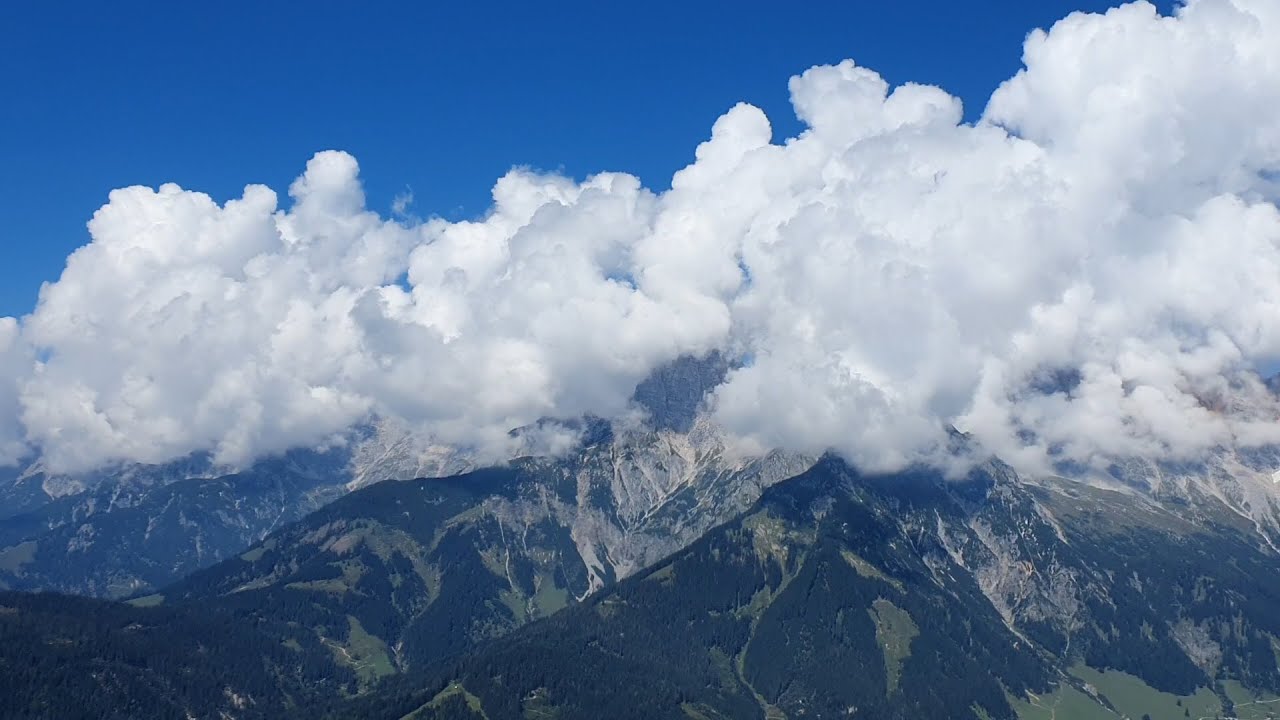 Panoramablick Steinbockalm. Hochk&ouml;nig. Отдых в Альпах.