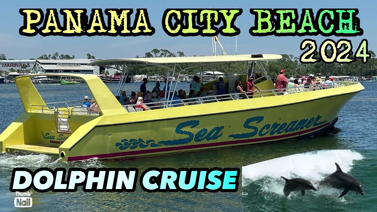 Sea Screamer 2024 / Panama City Beach Florida/ Dolphin Cruise Adventure