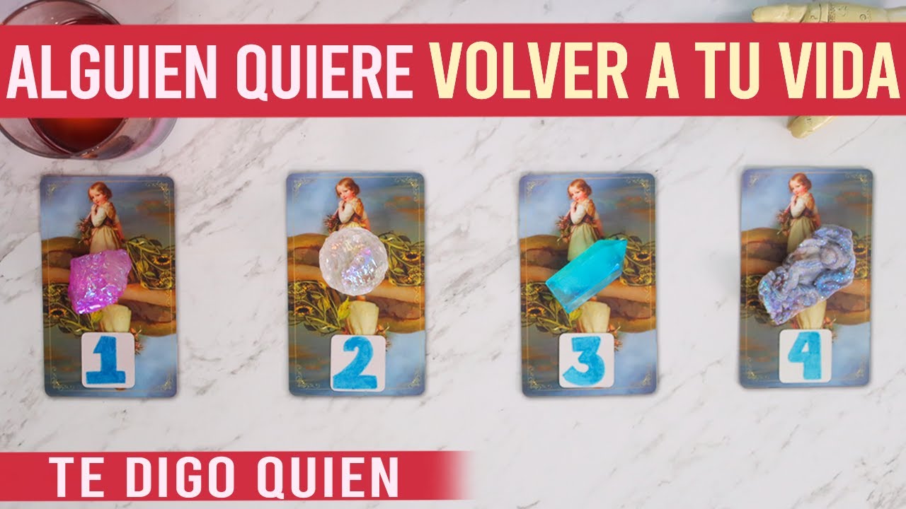 ELIGE UNA CARTA: Alguien quiere VOLVER A TU VIDA - Te digo quién 🔮✨