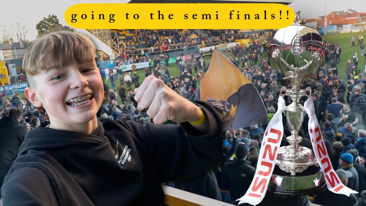 FA trophy Southport vs Yeovil (WE ARE IN THE SEMIS!!!!)
