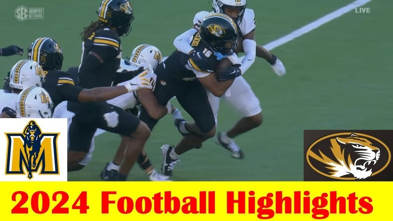 Murray State vs #11 Missouri Highlights Week 1 | 2024 College Football Highlights