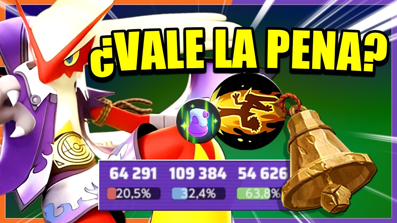 ¿La MEJOR BUILD para BLAZIKEN? 🛡️ Probando CAMPANA VANGUARDIA | Pokémon Unite