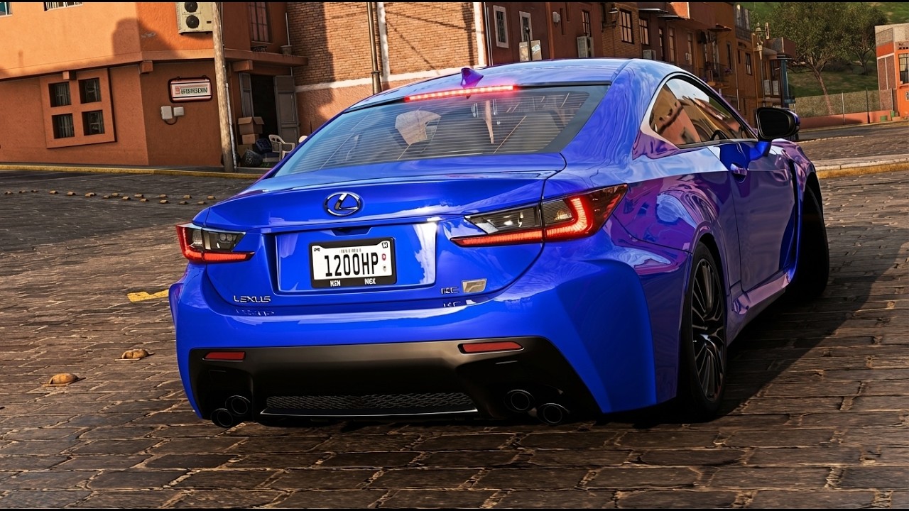 4K ULTRA REALISTIC FORZA HORIZON 5 | 2015 Lexus RC F | MAXIMUM SETTINGS RTX4070 SUPER