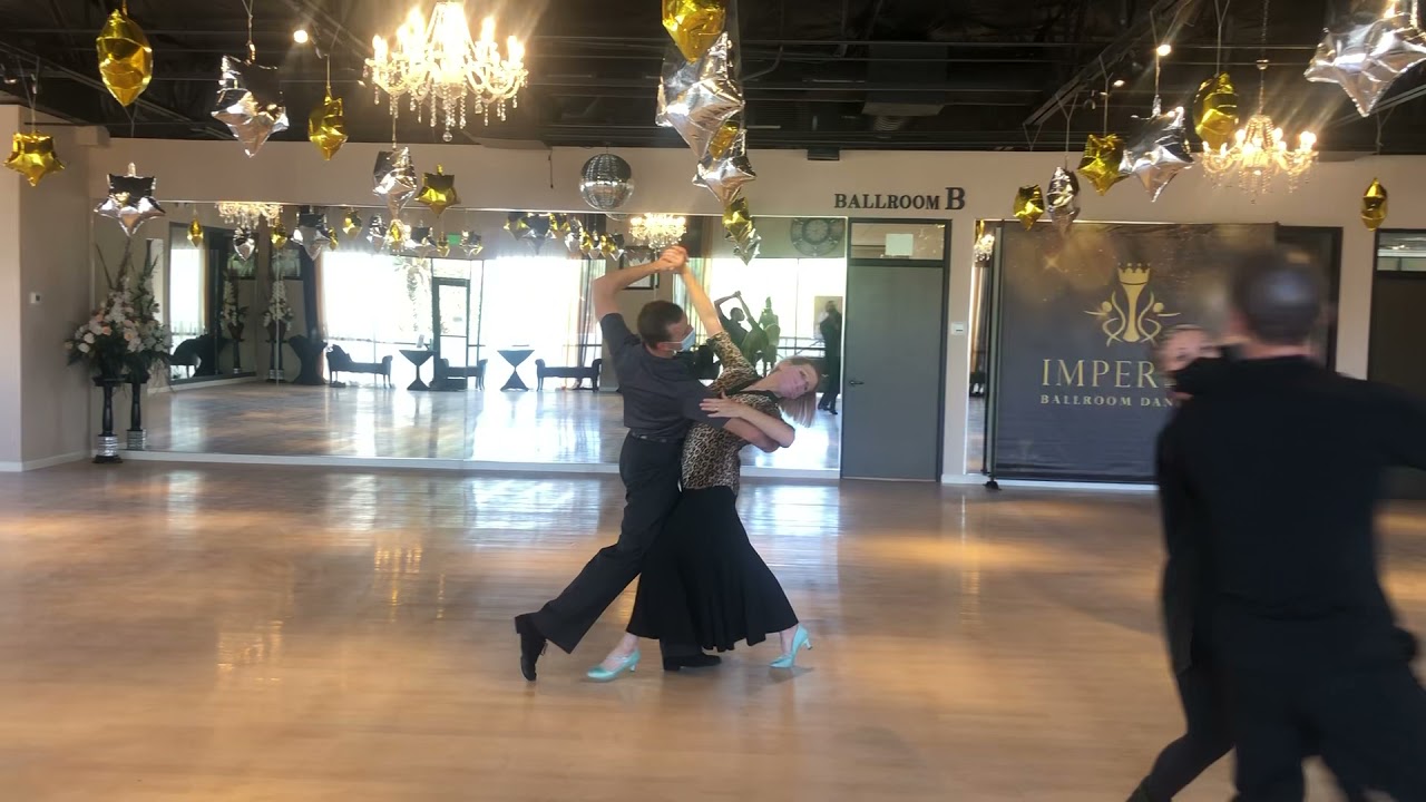Reverse Wave, Slow Foxtrot Amazing execution by Ans and Artem