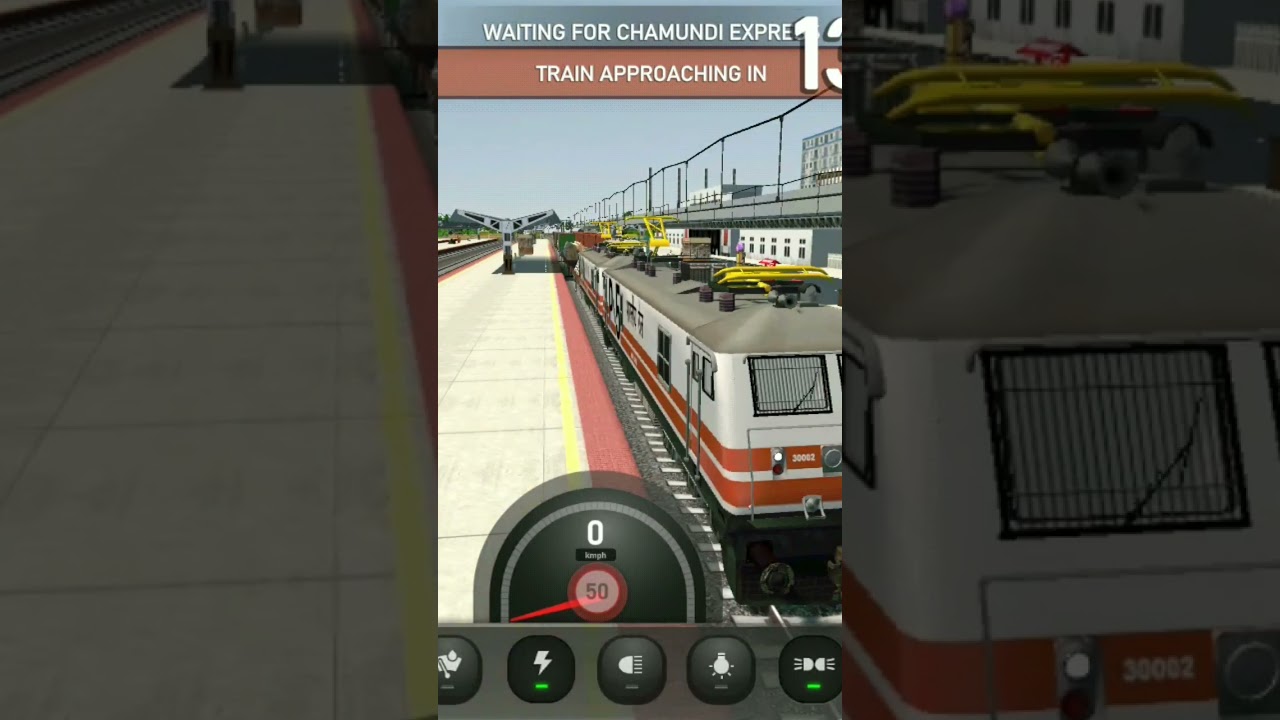 WAP 5  train with ponk song