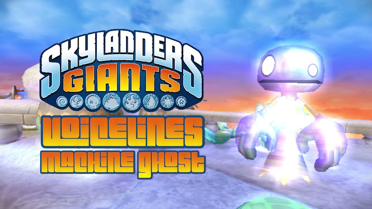 Skylanders Giants - Machine Ghost Voicelines