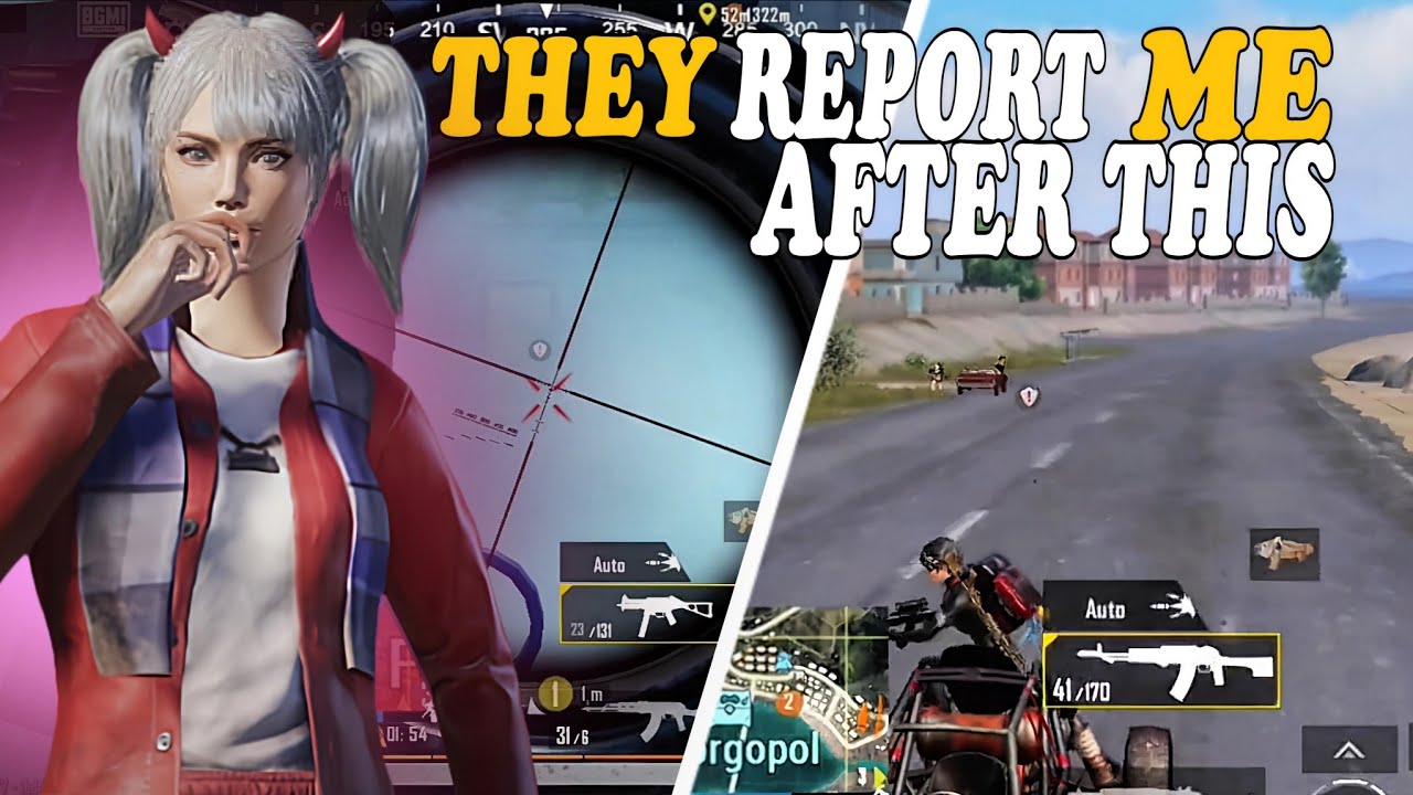They Report Me After This 😈 | 1v4 Clutch in Conqueror Lobby 🔥