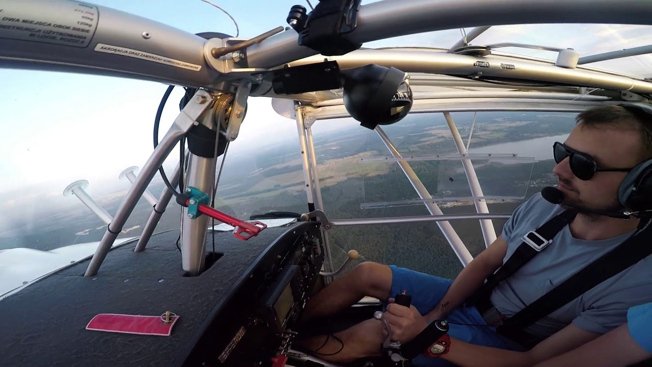 Lot nad Łebą samolotem Skyranger 100KM