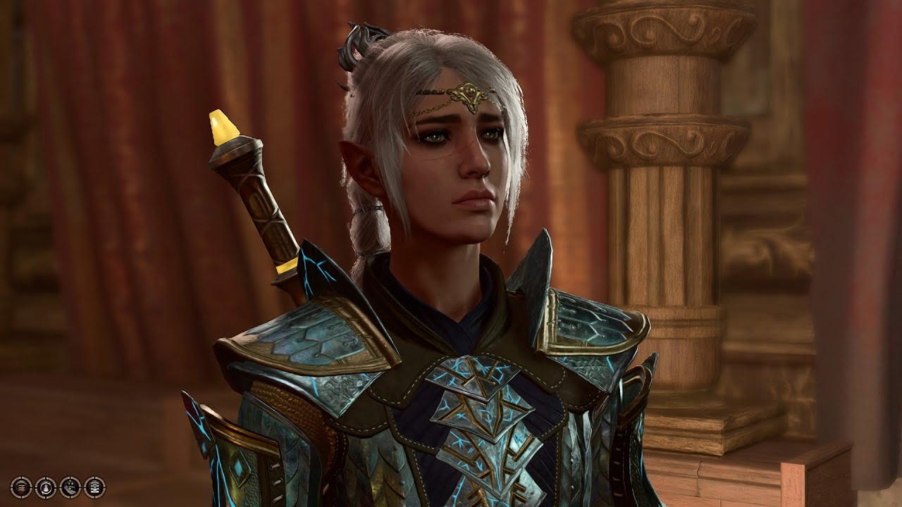 Baldur's Gate 3 - The Drow Twins and Shadowheart