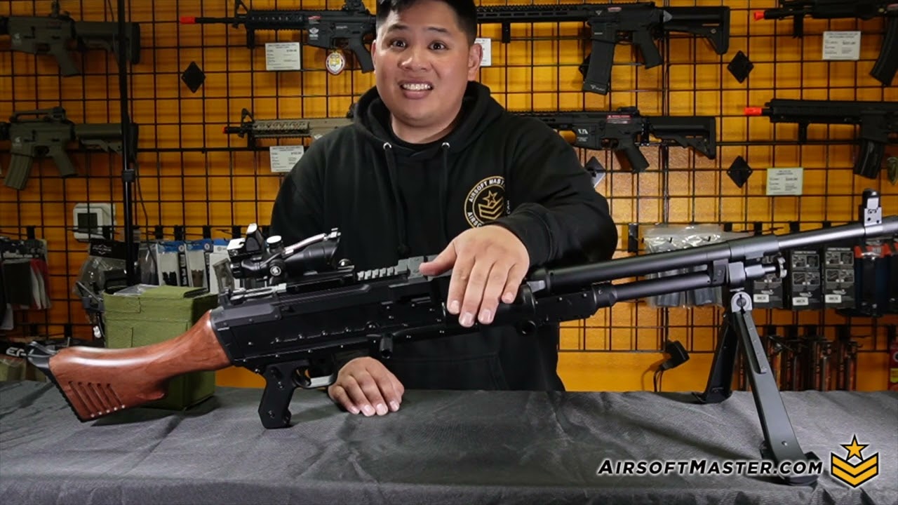 Lancer Tactical M240 Heavy Machine Gun AEG