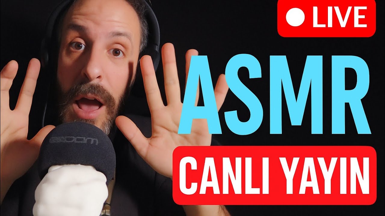 BELKİ DE SON ASMR YAYINI!