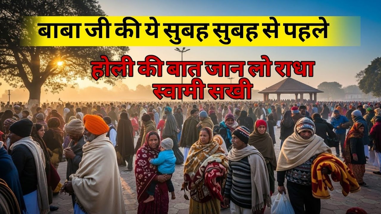 बाबा जी की ये सुबह सुबह से पहले होली की बात जान लो! !radha swami sakhi 