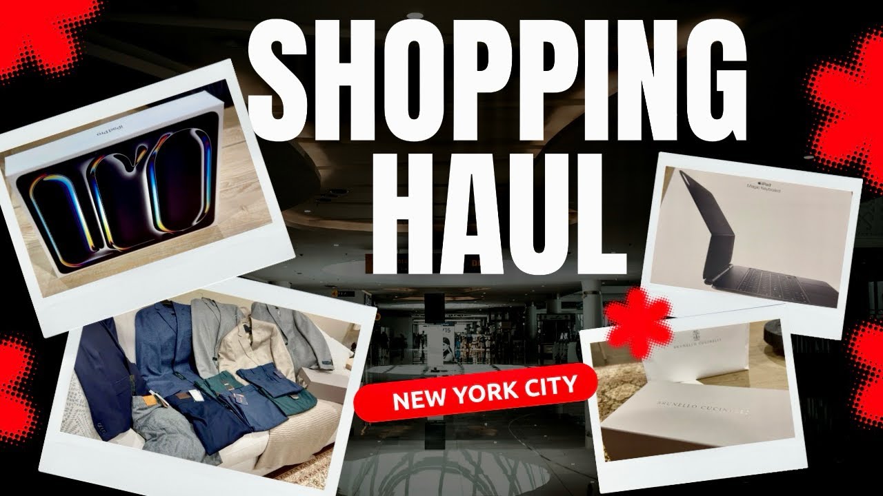 Shopping From New York City | Shopping Haul | Clothes | iPad | My New Glasses