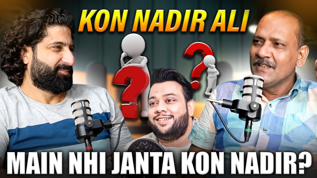 Who Is Nadir Ali? 🤔 | Ahsan Khan Featuring Amir Baba the Prankster