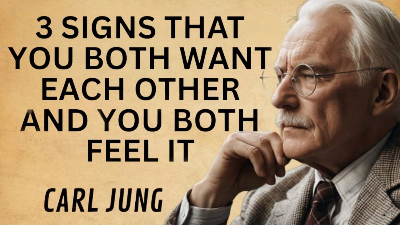 3 Signs You Truly Desire Each Other & Feel It Deep Inside | Carl Jung Insights